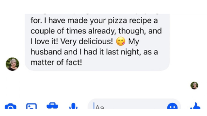 Review: Very delicious — my husband and I had it last night