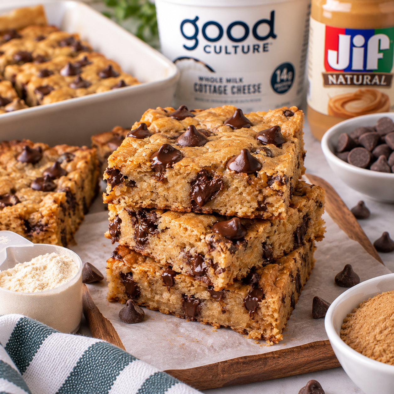 Chocolate Chip Blondies
